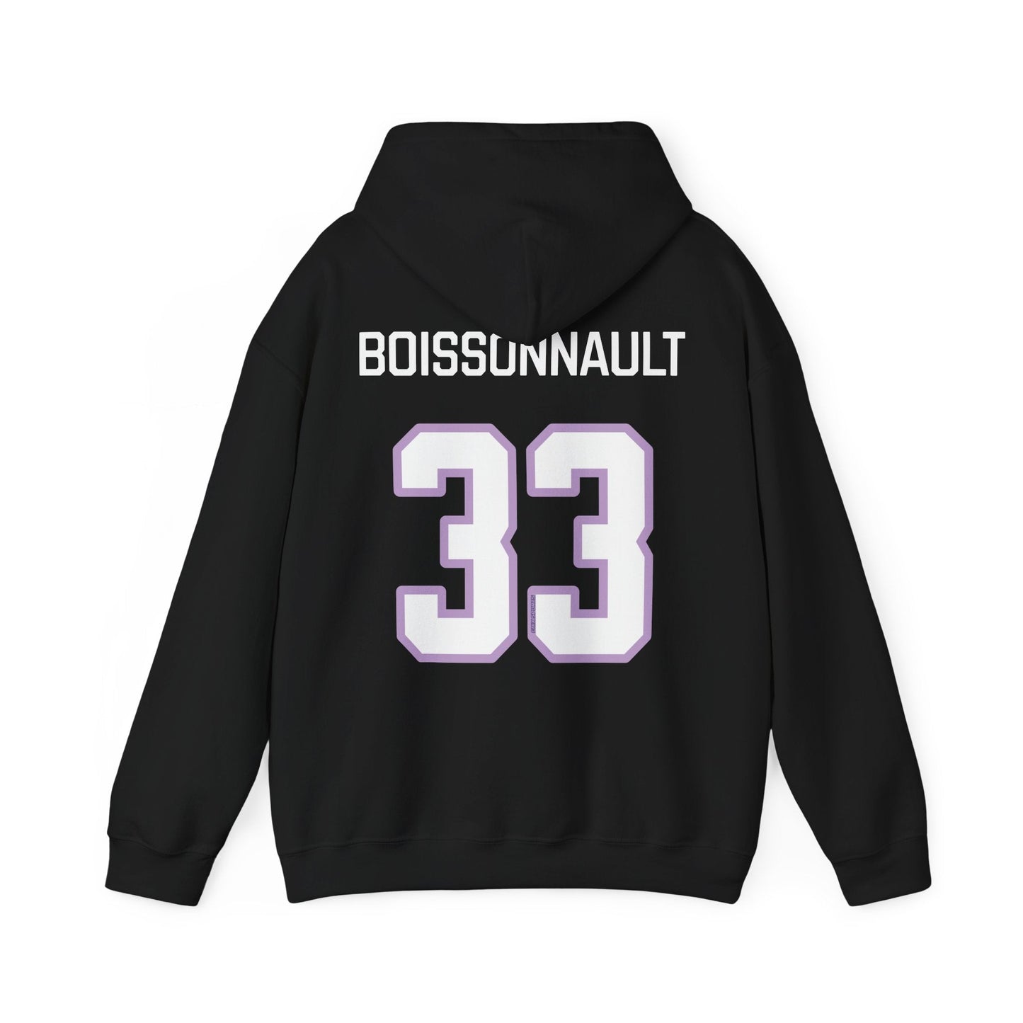 Marlene Boissonnault 33 Frost Heavy Hoodie (w/o sleeve print) | Chix Sports
