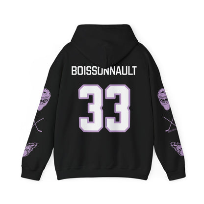 Marlene Boissonnault 33 Frost Hockey Heavy Hoodie | Chix Sports