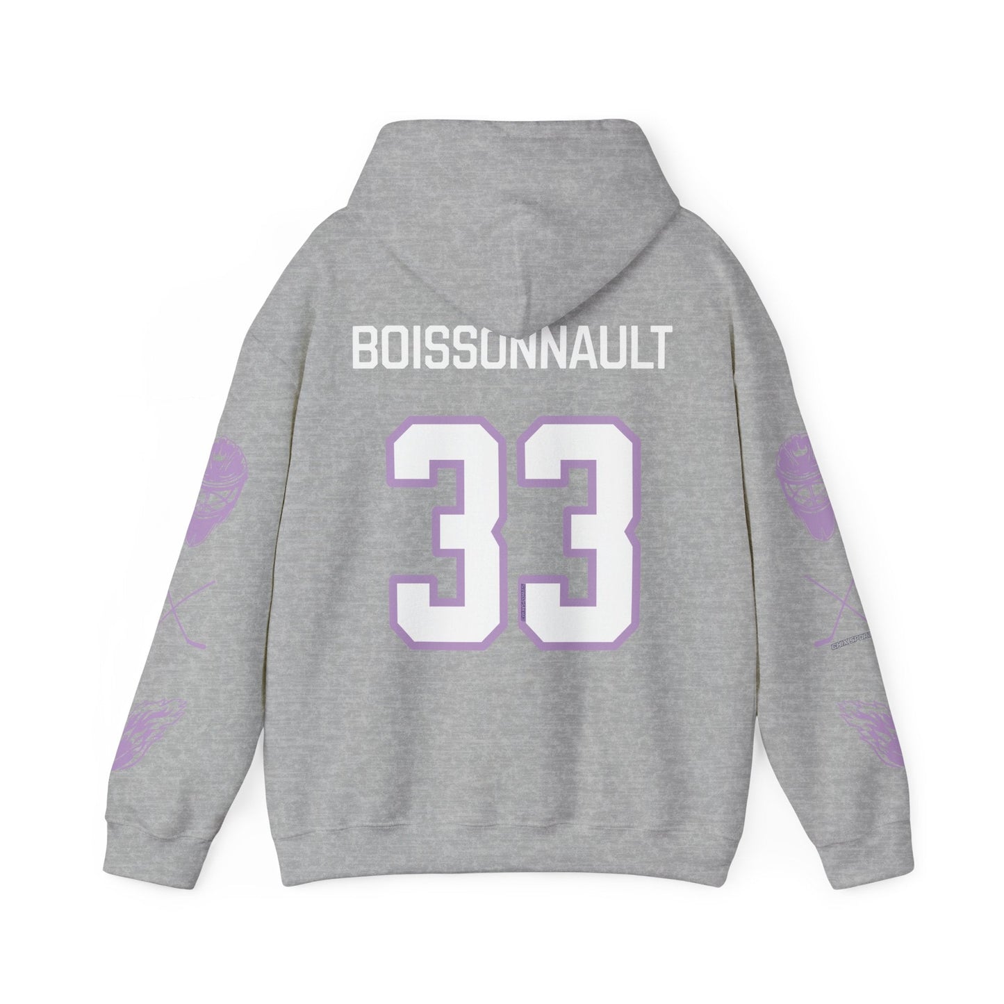 Marlene Boissonnault 33 Frost Hockey Heavy Hoodie | Chix Sports
