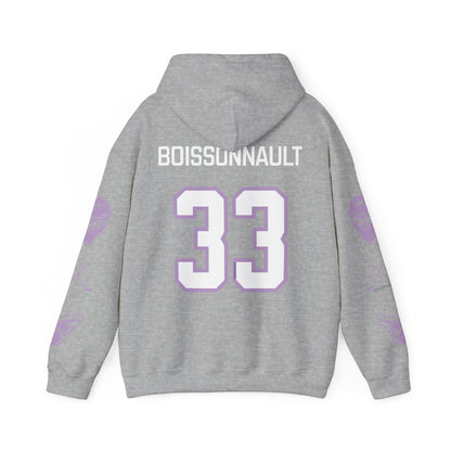 Marlene Boissonnault 33 Frost Hockey Heavy Hoodie | Chix Sports