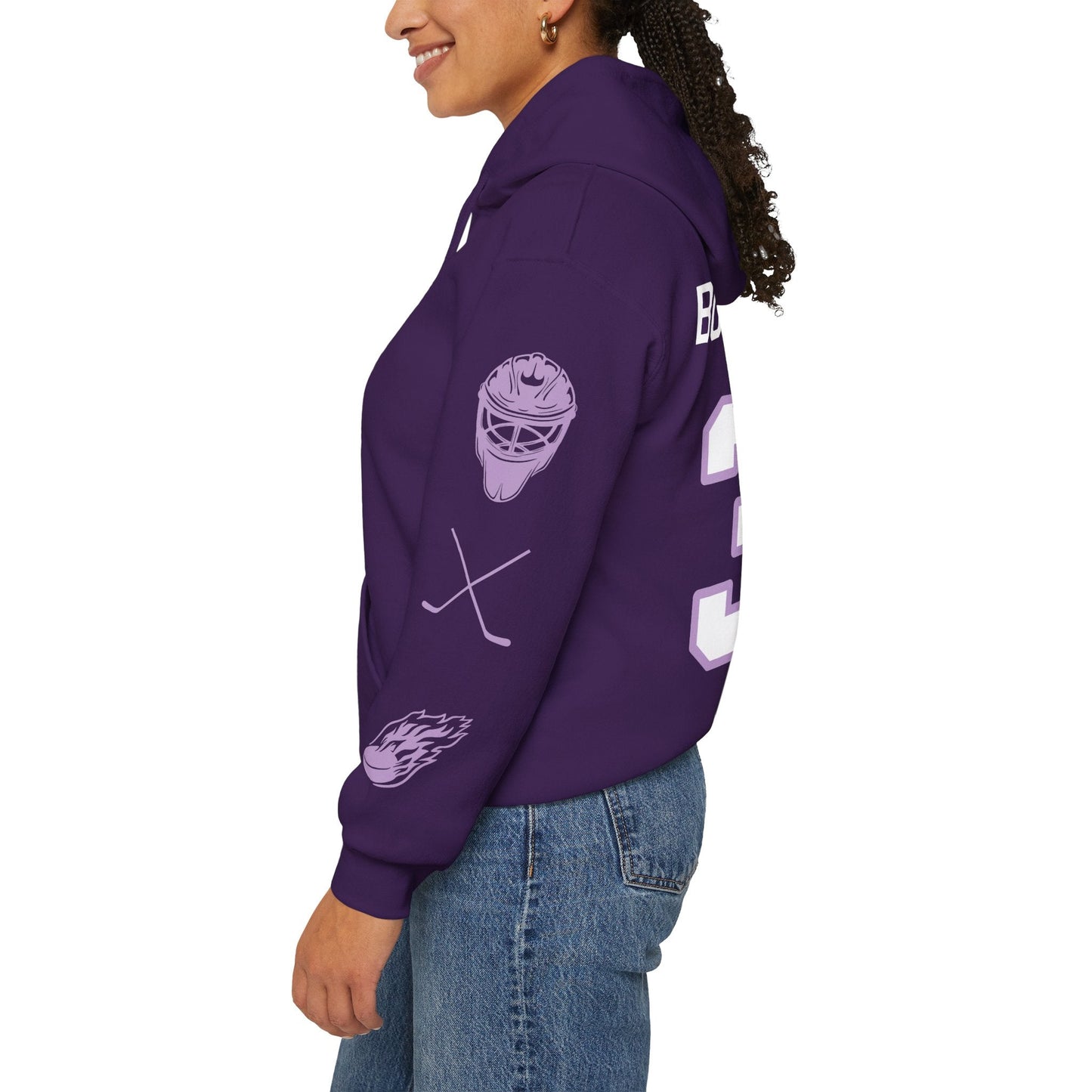 Marlene Boissonnault 33 Frost Hockey Heavy Hoodie | Chix Sports