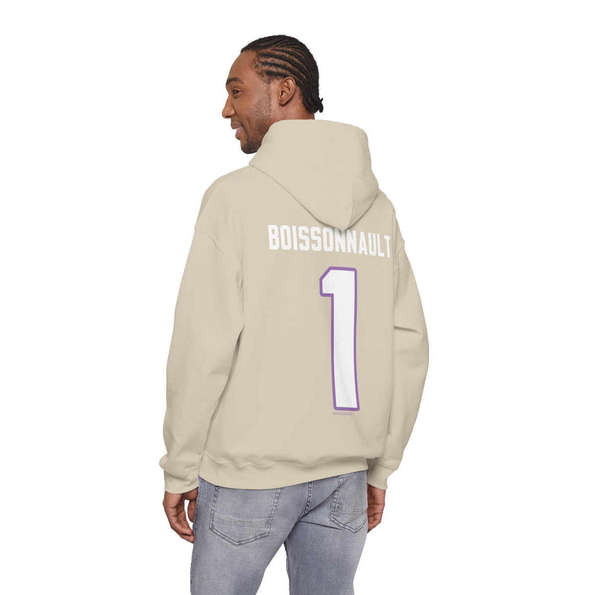 Marlene Boissonnault Frost Unisex Hoodie in Sand | Chix Sports