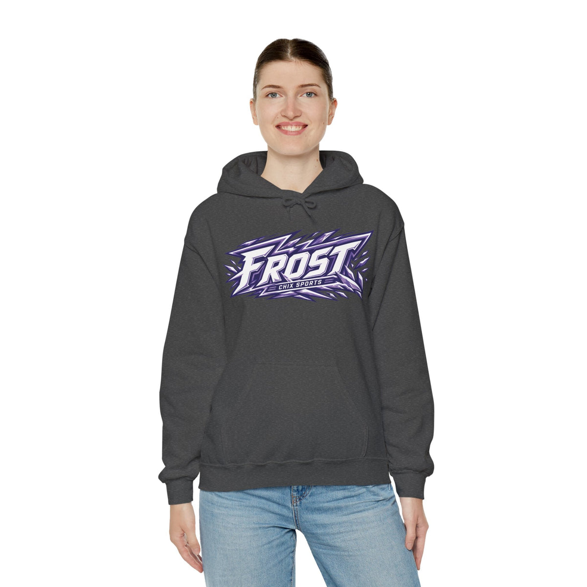 Marlene Boissonnault Frost Unisex Hoodie in Sand | Chix Sports