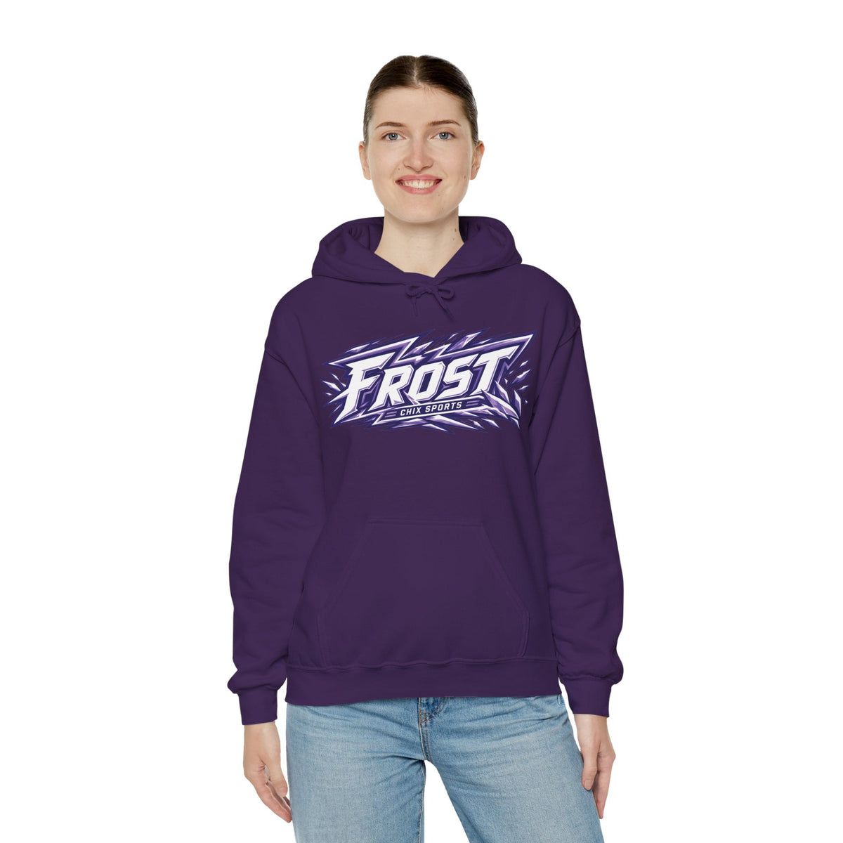 Marlene Boissonnault Frost Unisex Hoodie in Sand | Chix Sports