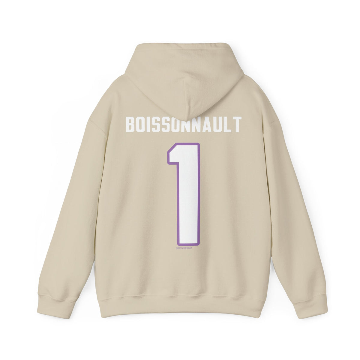 Marlene Boissonnault Frost Unisex Hoodie in Sand | Chix Sports