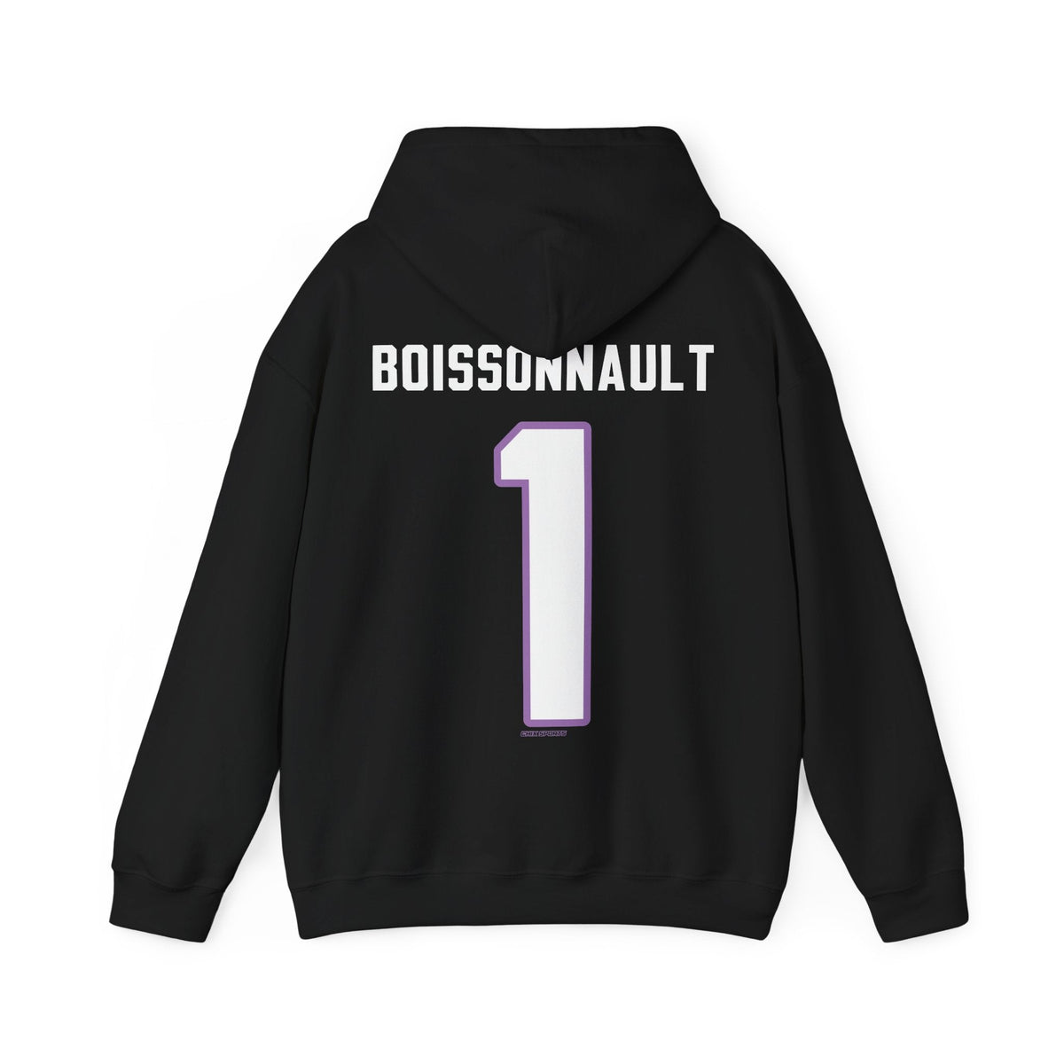 Marlene Boissonnault Frost Unisex Hoodie in Black | Chix Sports
