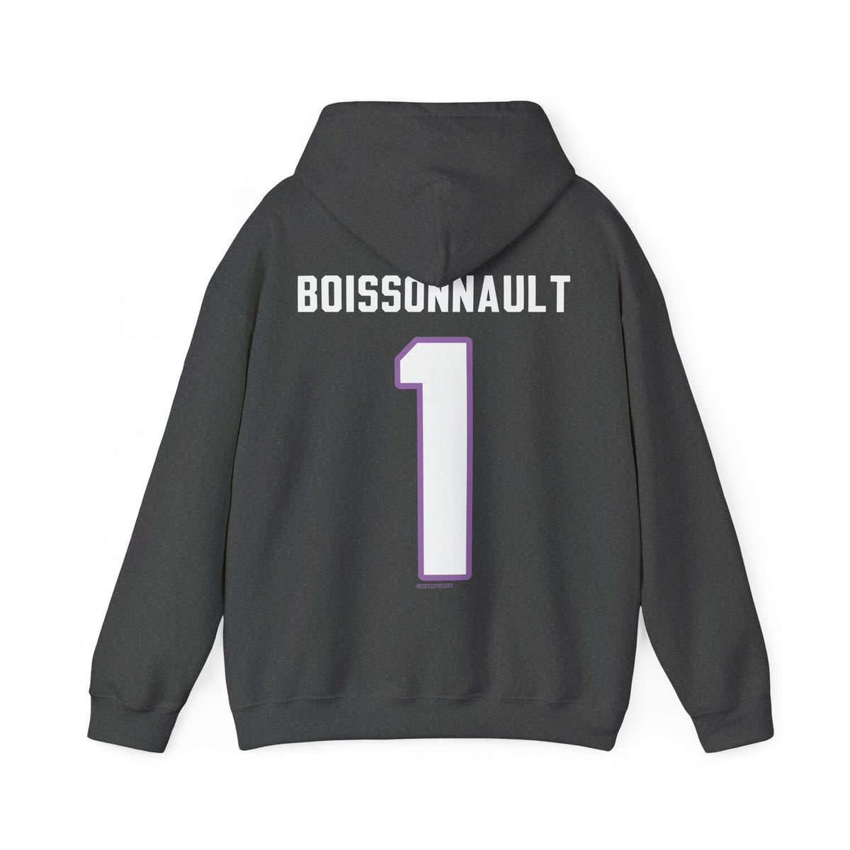 Marlene Boissonnault Frost Unisex Hoodie in Dark Heather | Chix Sports