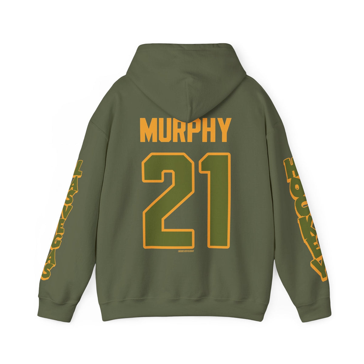 Maureen Murphy Las Vegas Women's Hockey Unisex Hoodie in Military Green | Chix Sports