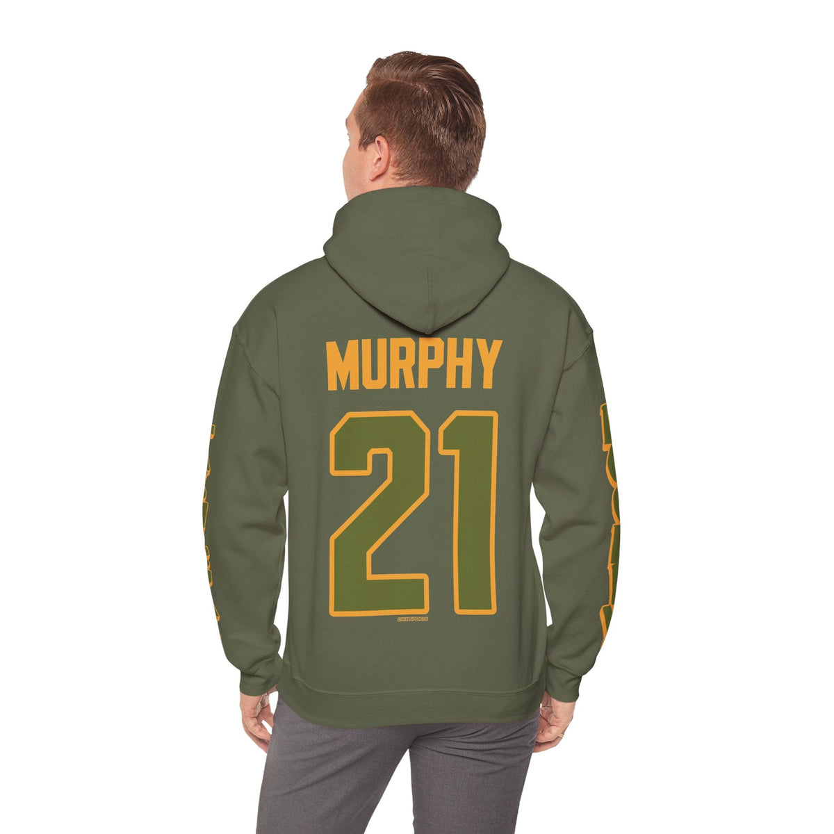 Maureen Murphy Las Vegas Women's Hockey Unisex Hoodie in Military Green | Chix Sports