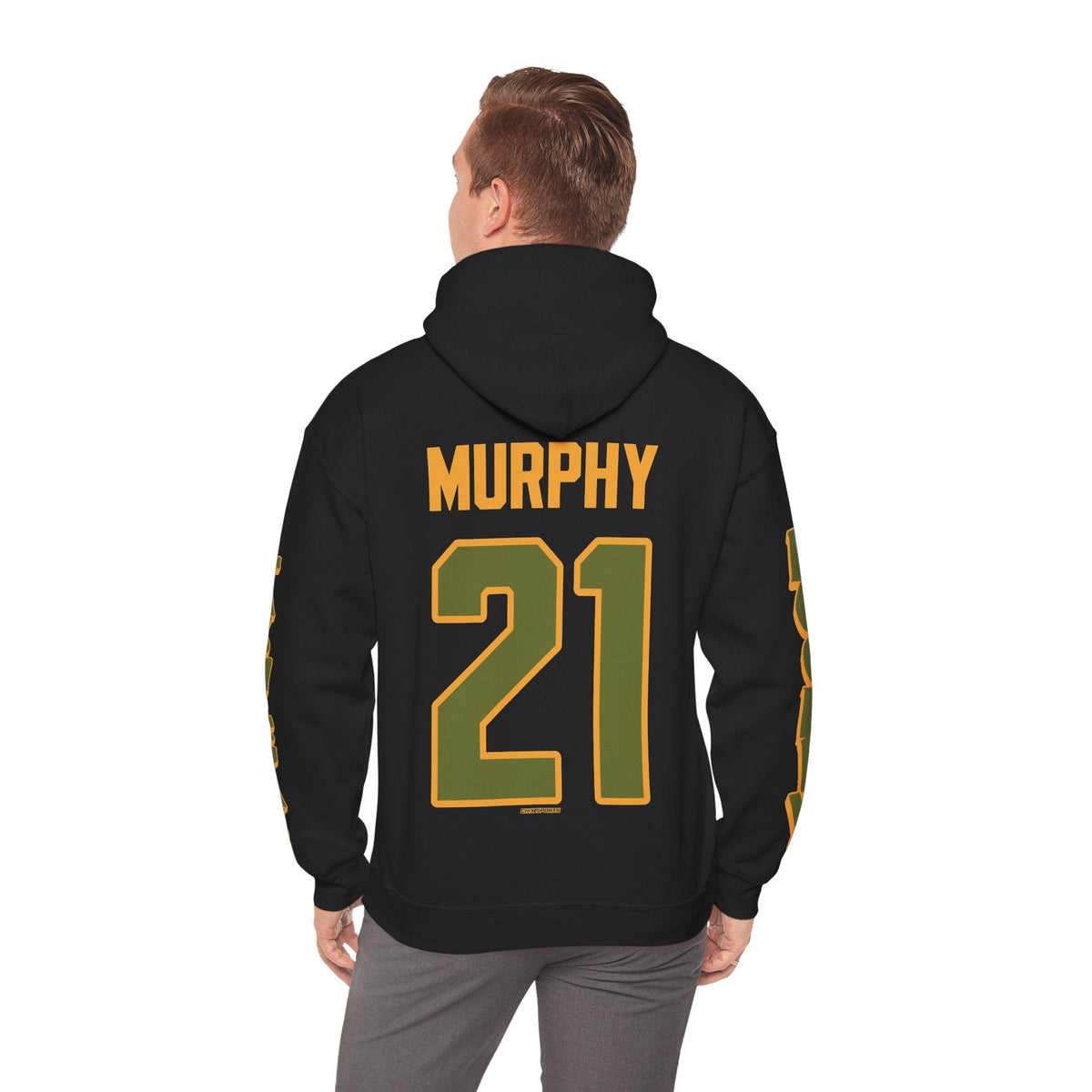 Maureen Murphy Las Vegas Women's Hockey Unisex Hoodie in Military Green | Chix Sports