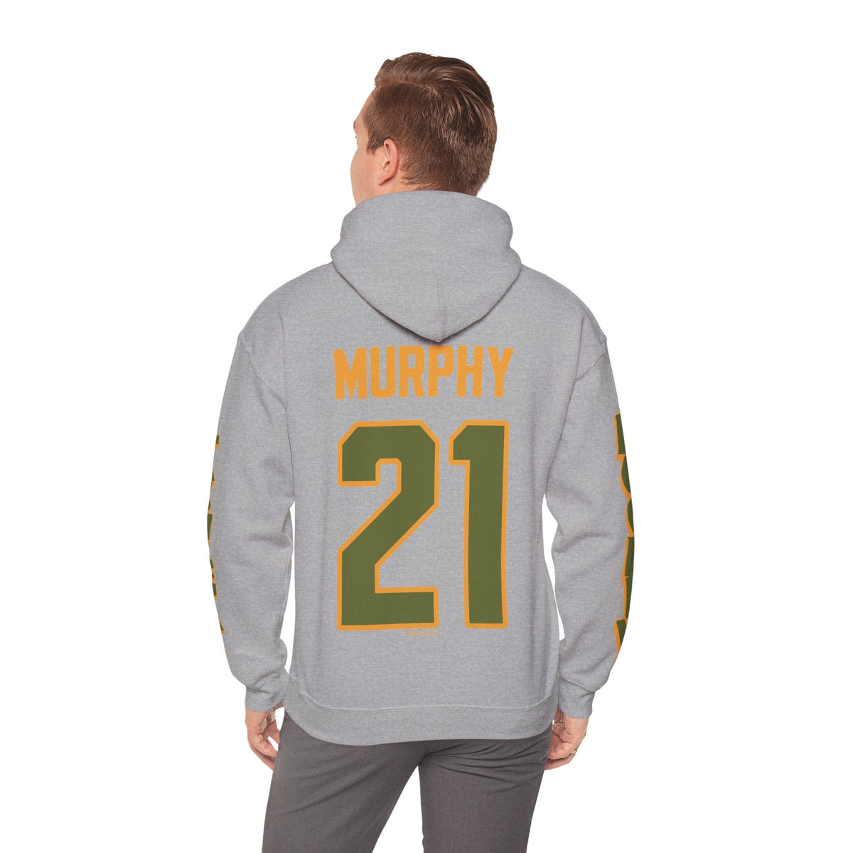 Maureen Murphy Las Vegas Women's Hockey Unisex Hoodie in Military Green | Chix Sports