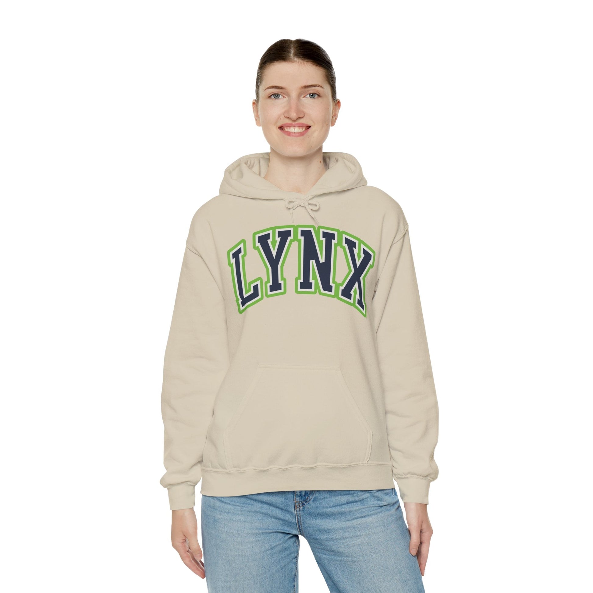 Maya Caldwell Lynx Unisex Jersey Hoodie in Sand | Chix Sports