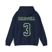 Maya Caldwell Lynx Unisex Jersey Hoodie in Navy | Chix Sports
