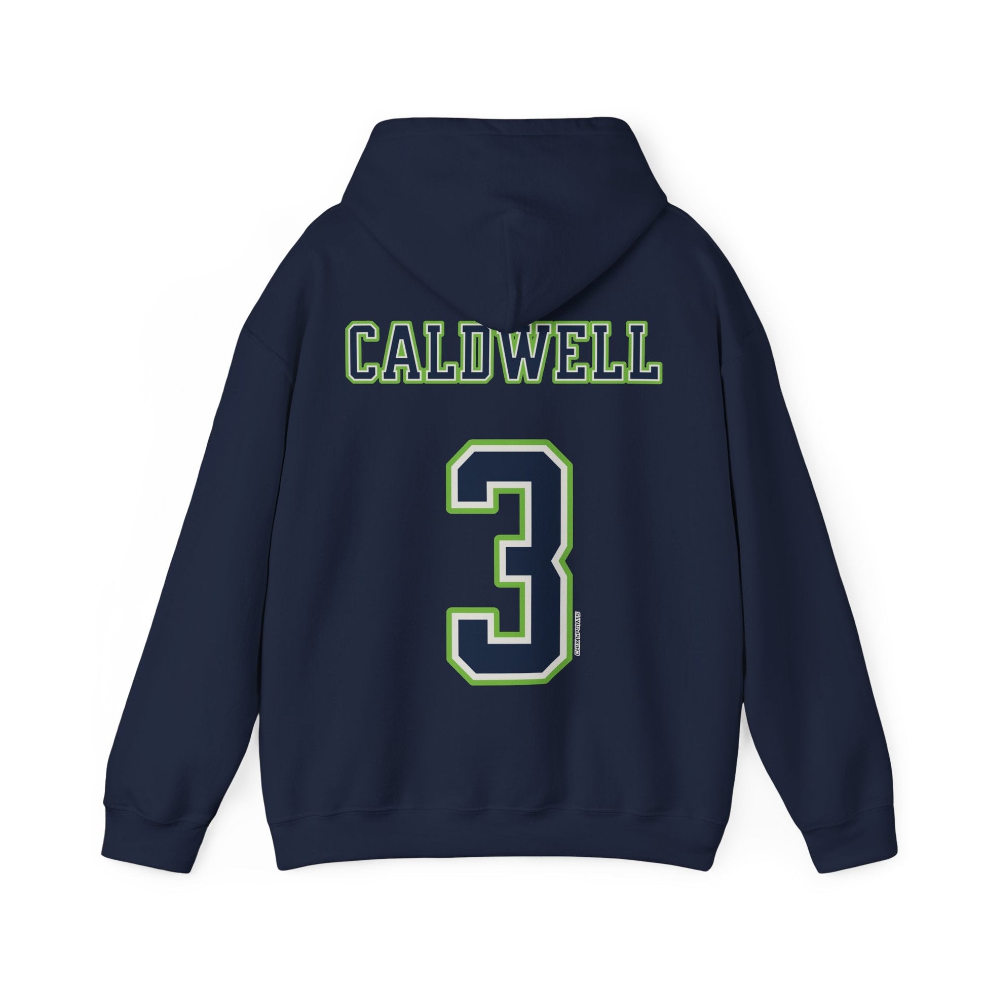 Maya Caldwell Lynx Unisex Jersey Hoodie in Navy | Chix Sports