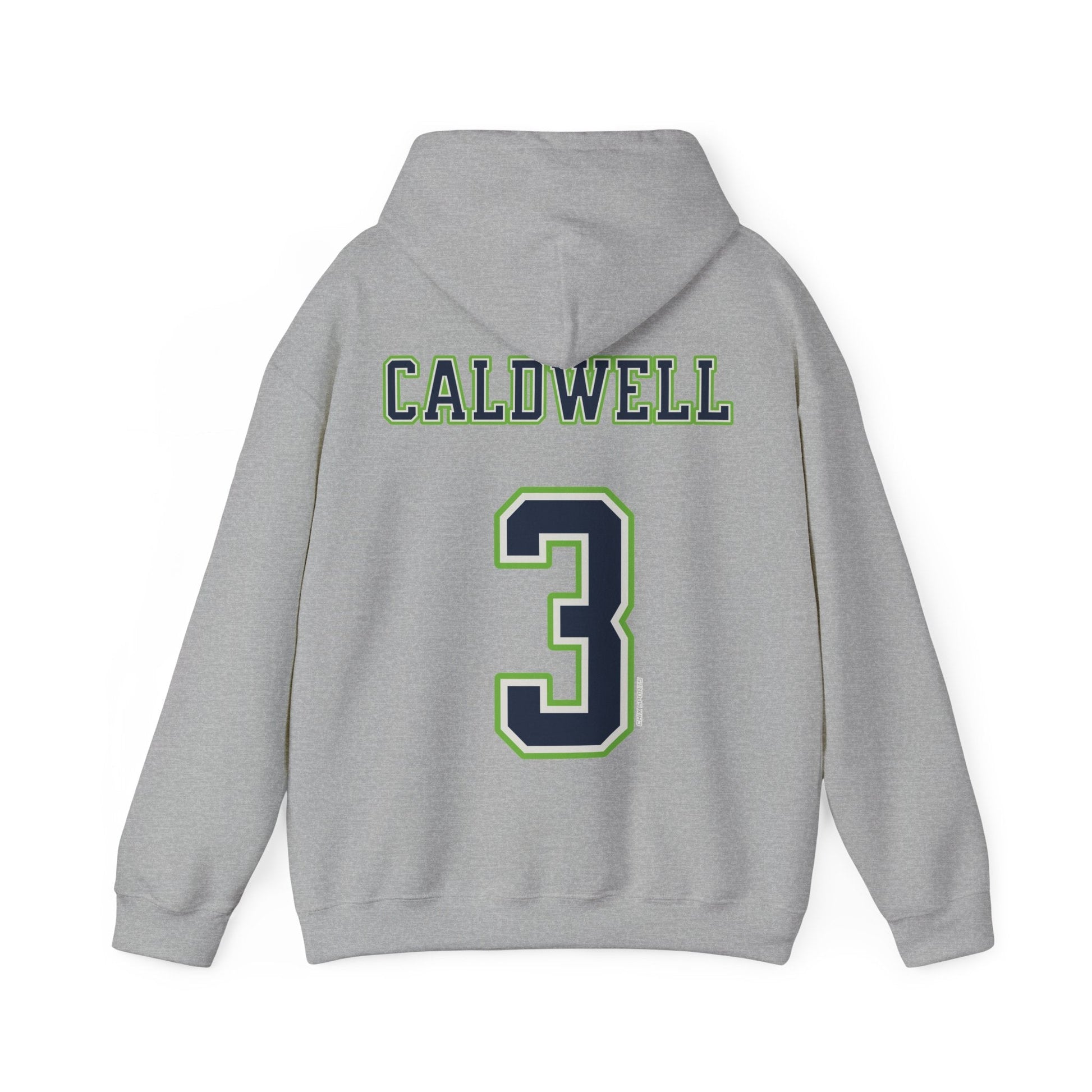 Maya Caldwell Lynx Unisex Jersey Hoodie in Sport Grey | Chix Sports