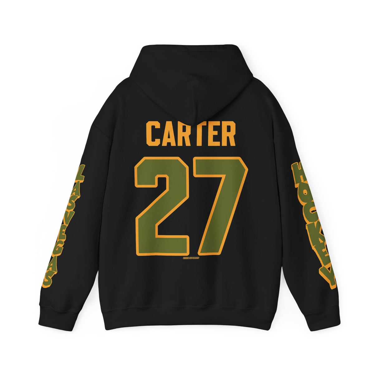 Megan Carter Las Vegas Women's Hockey Unisex Hoodie in Black | Chix Sports