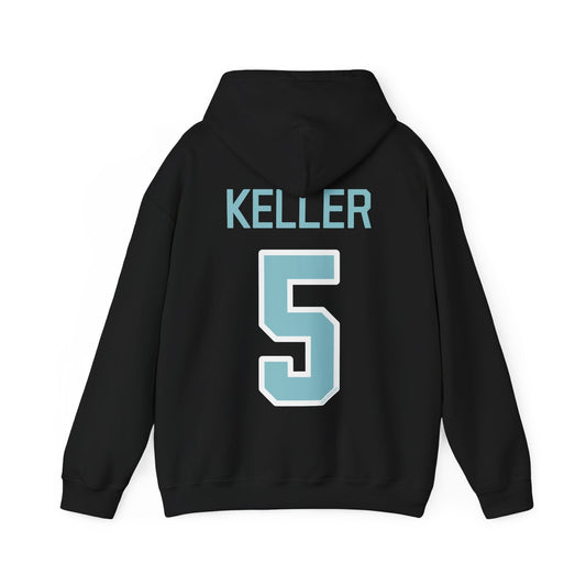 Megan Keller 5 Heavy Fleet Hoodie - No Sleeve Print | Chix Sports