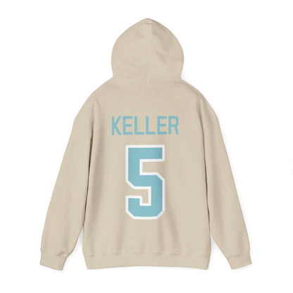 Megan Keller 5 Heavy Fleet Hoodie - No Sleeve Print | Chix Sports