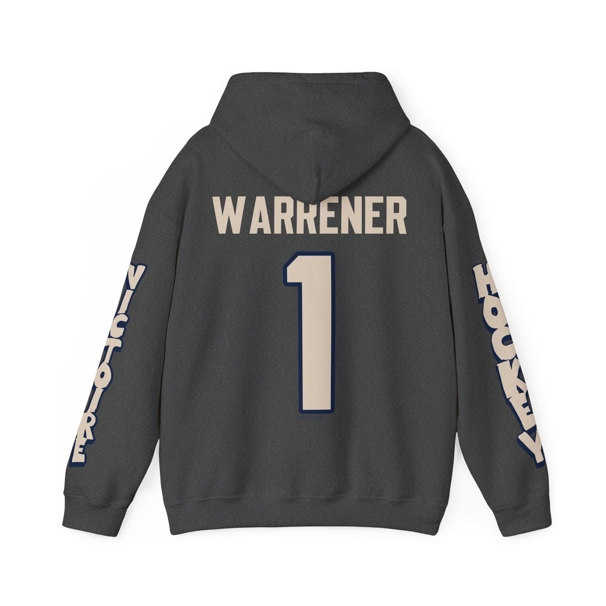 Megan Warrener Victoire Unisex Hoodie in Dark Heather | Chix Sports