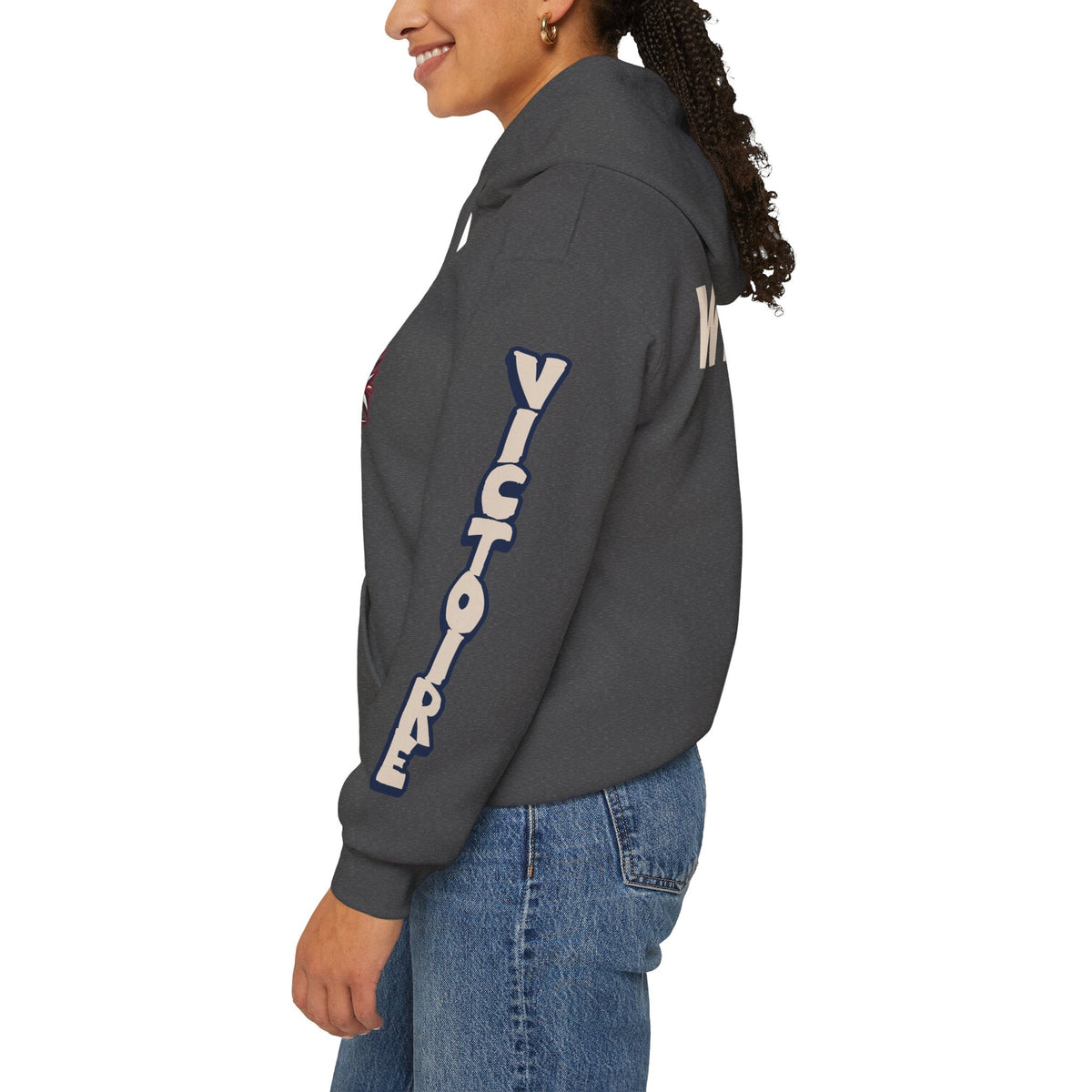 Megan Warrener Victoire Unisex Hoodie in Sport Grey | Chix Sports
