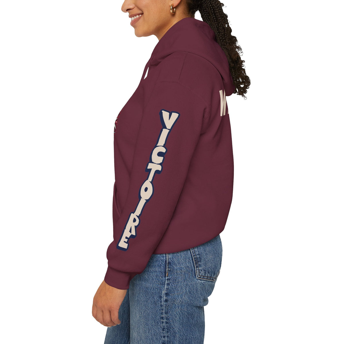 Megan Warrener Victoire Unisex Hoodie in Sport Grey | Chix Sports