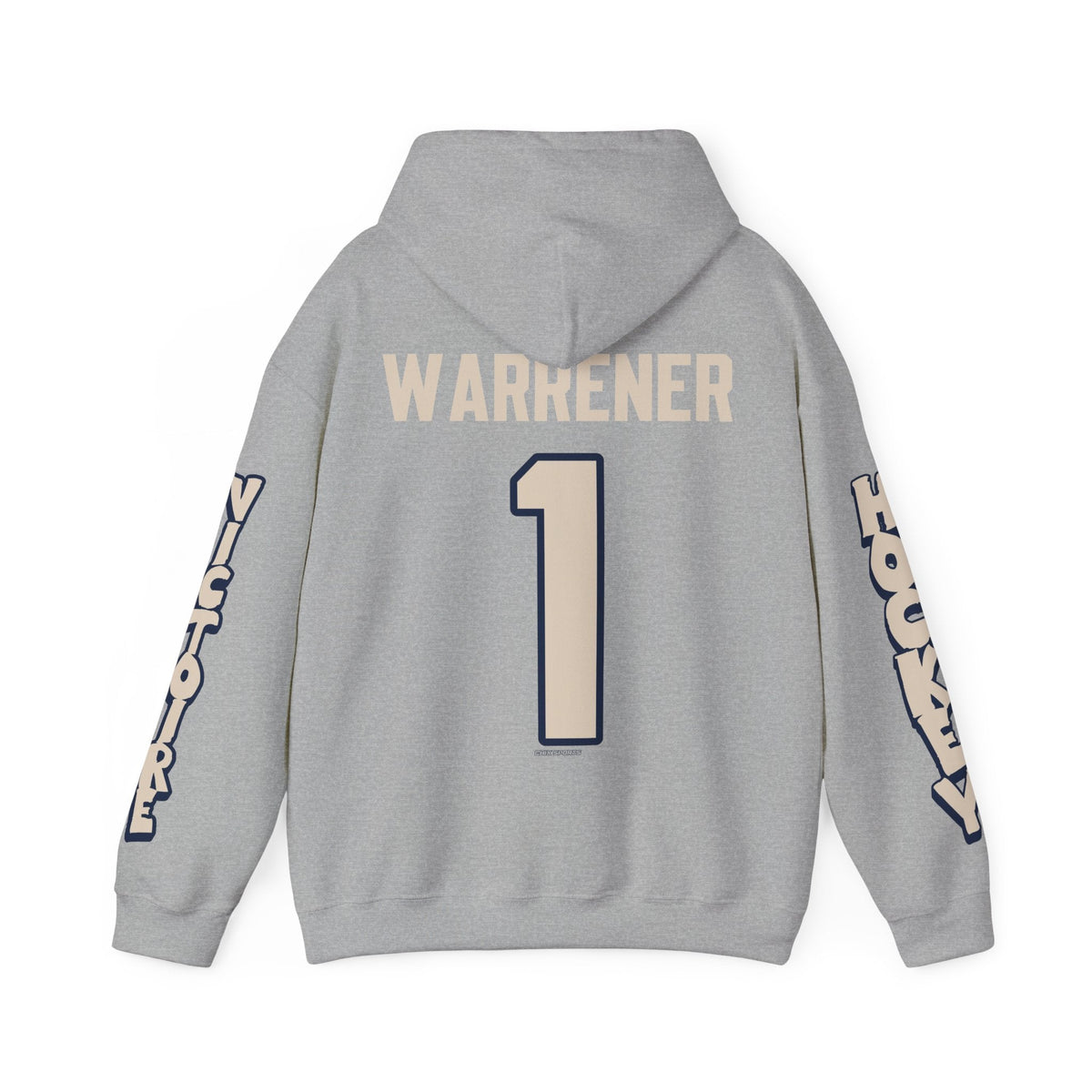 Megan Warrener Victoire Unisex Hoodie in Sport Grey | Chix Sports