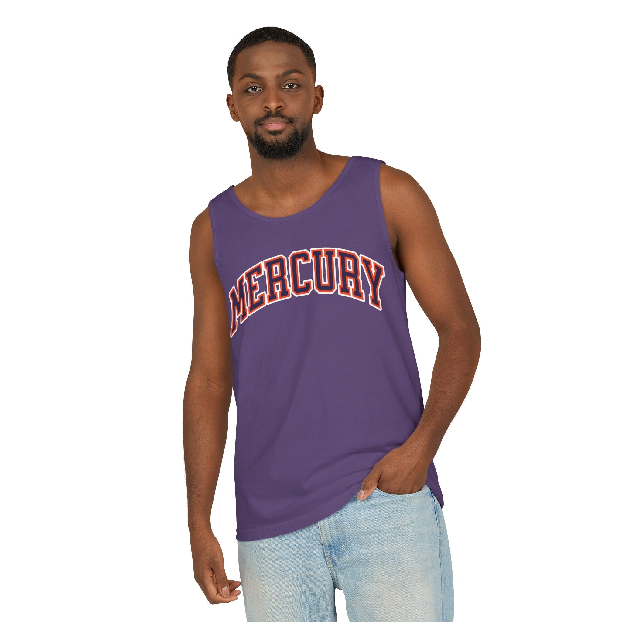 Mercury Arch Basketball Unisex Tank Top | Chix Sports