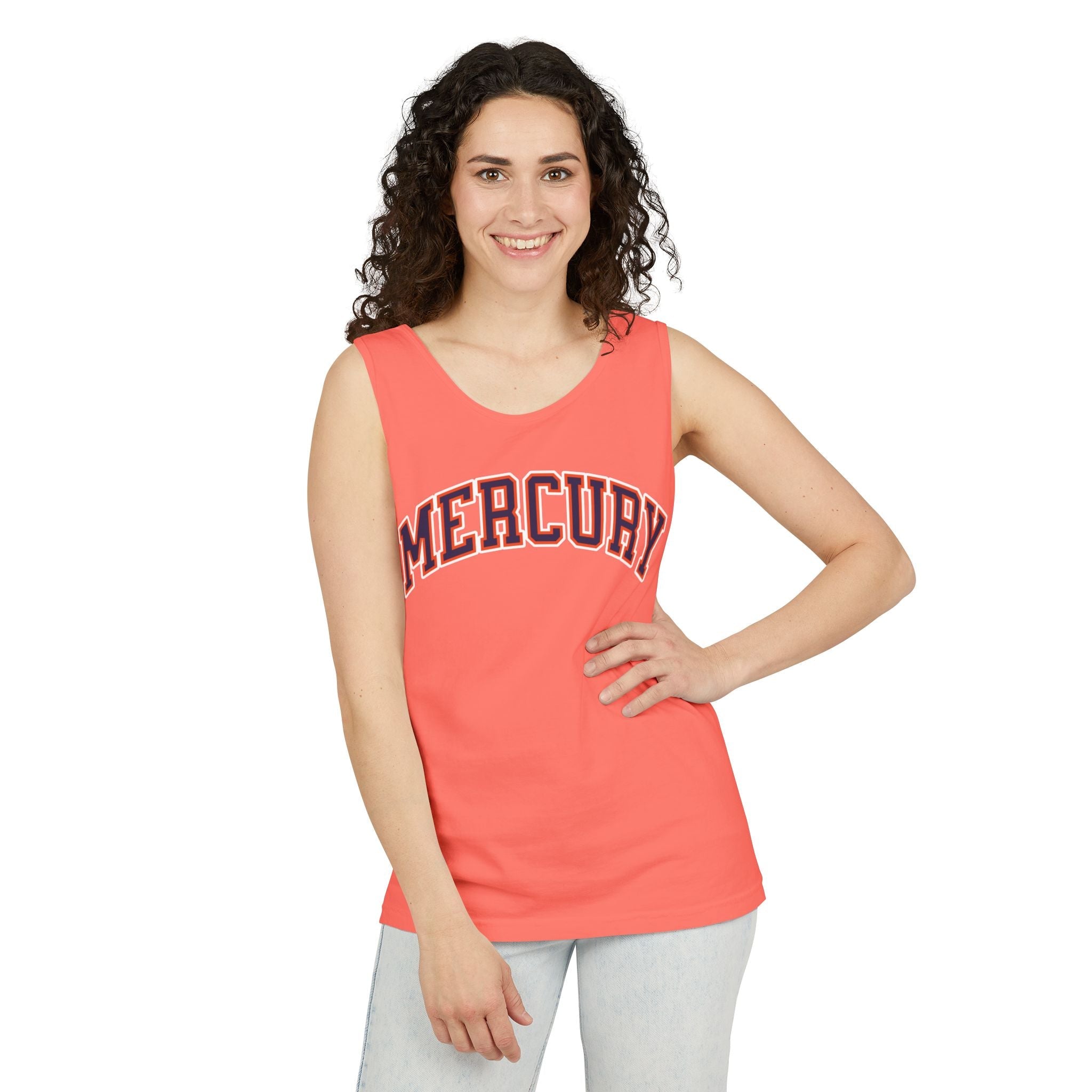 Mercury Arch Basketball Unisex Tank Top | Chix Sports
