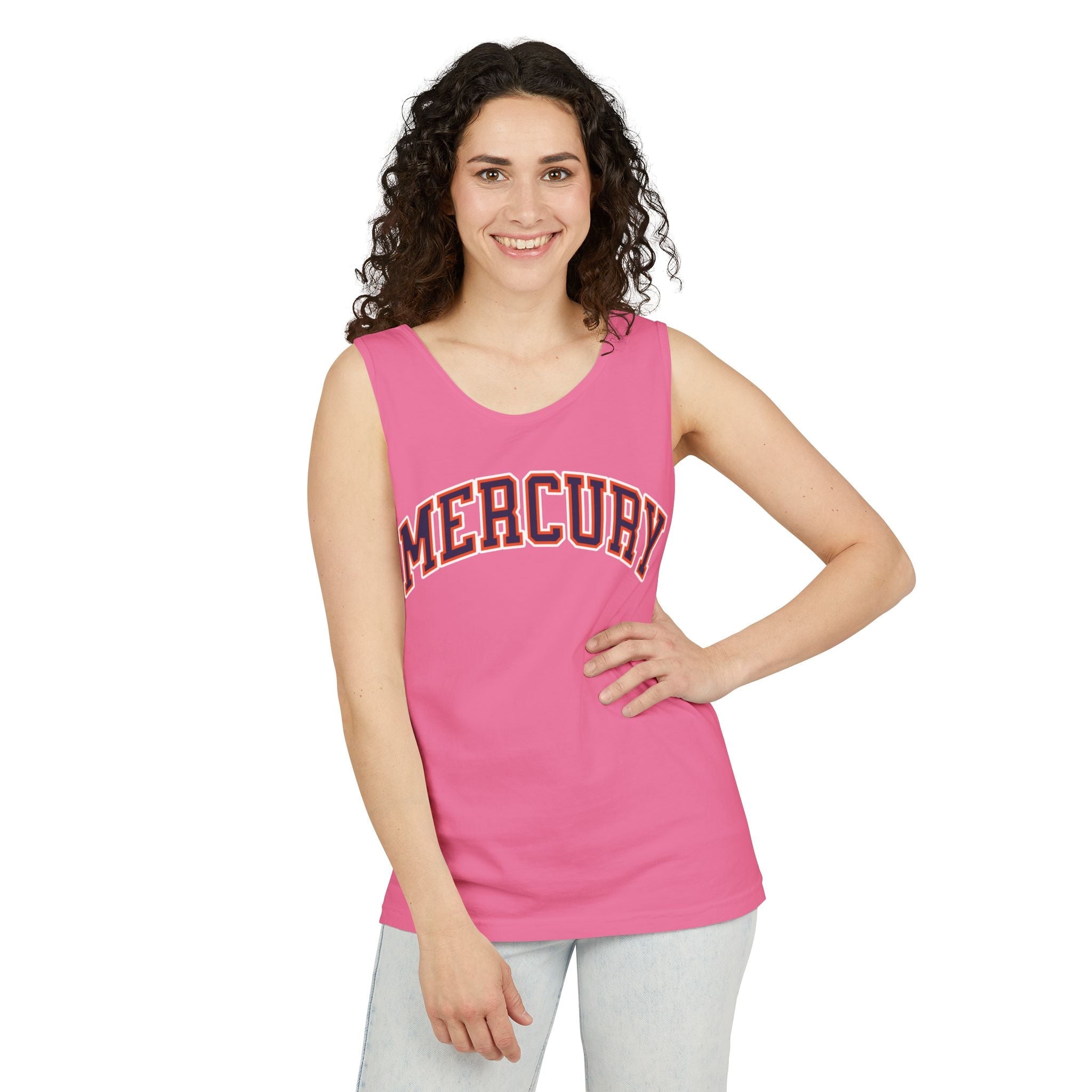 Mercury Arch Basketball Unisex Tank Top | Chix Sports