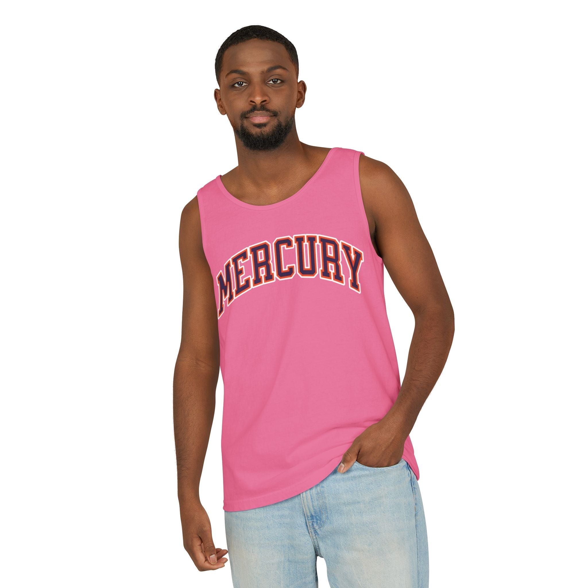 Mercury Arch Basketball Unisex Tank Top | Chix Sports