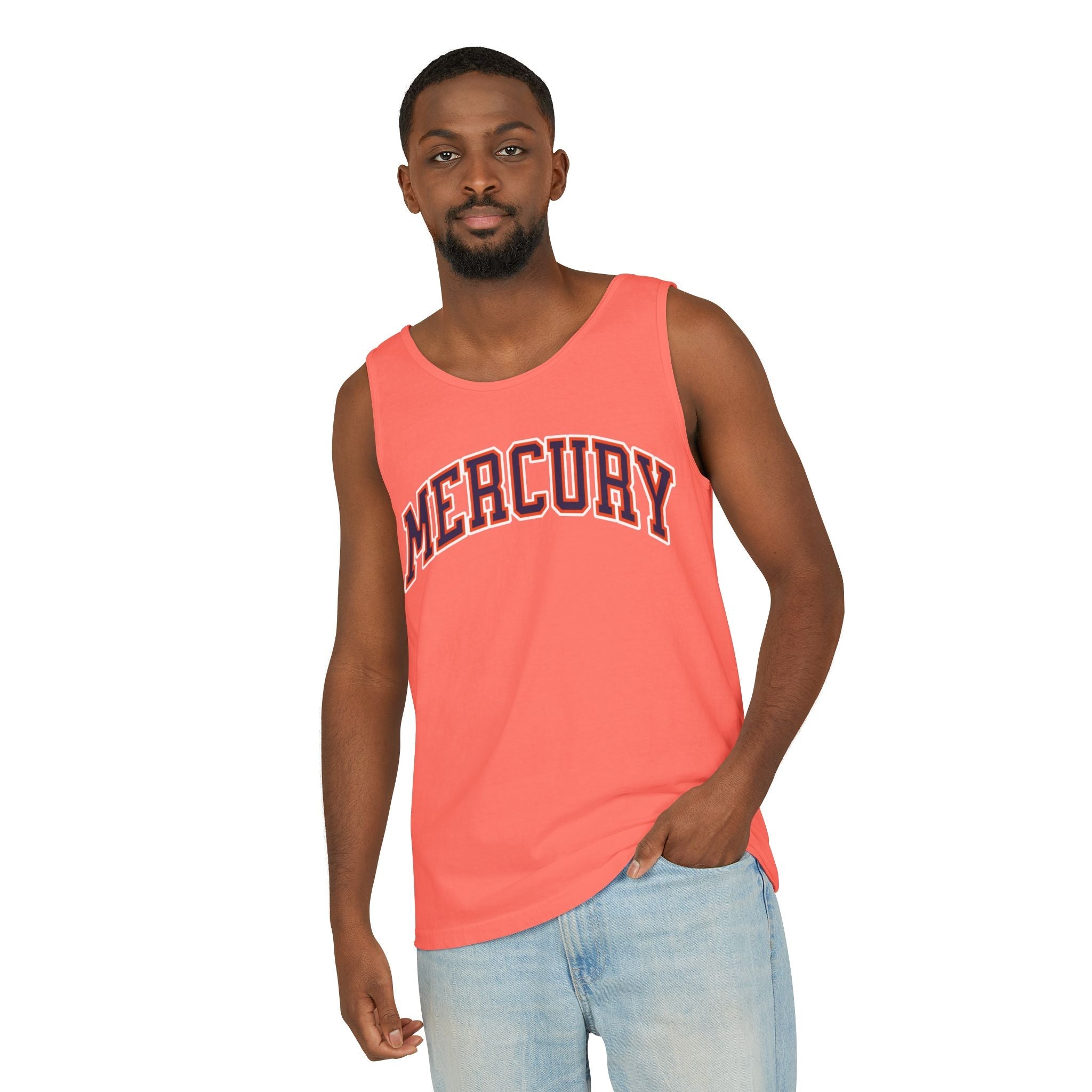 Mercury Arch Basketball Unisex Tank Top | Chix Sports