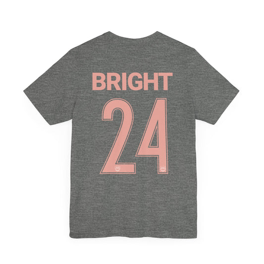 Messiah Bright 24 Angel City Soccer Softblend T-shirt | Chix Sports