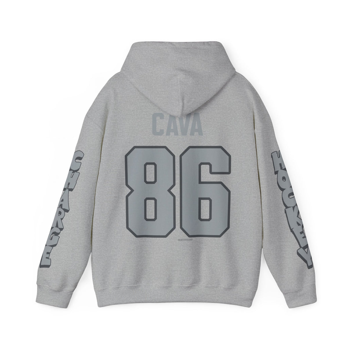 Michaela Cava Charge Unisex Power Hoodie in Sport Grey | Chix Sports