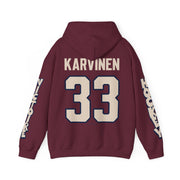 Michelle Karvinen Victoire Unisex City Hoodie in Maroon | Chix Sports