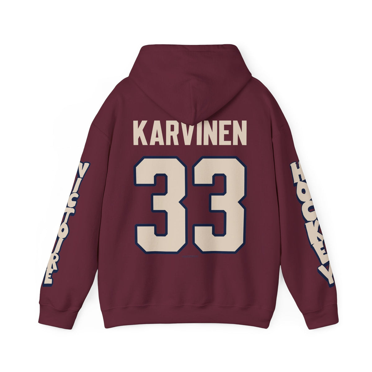 Michelle Karvinen Victoire Unisex City Hoodie in Maroon | Chix Sports