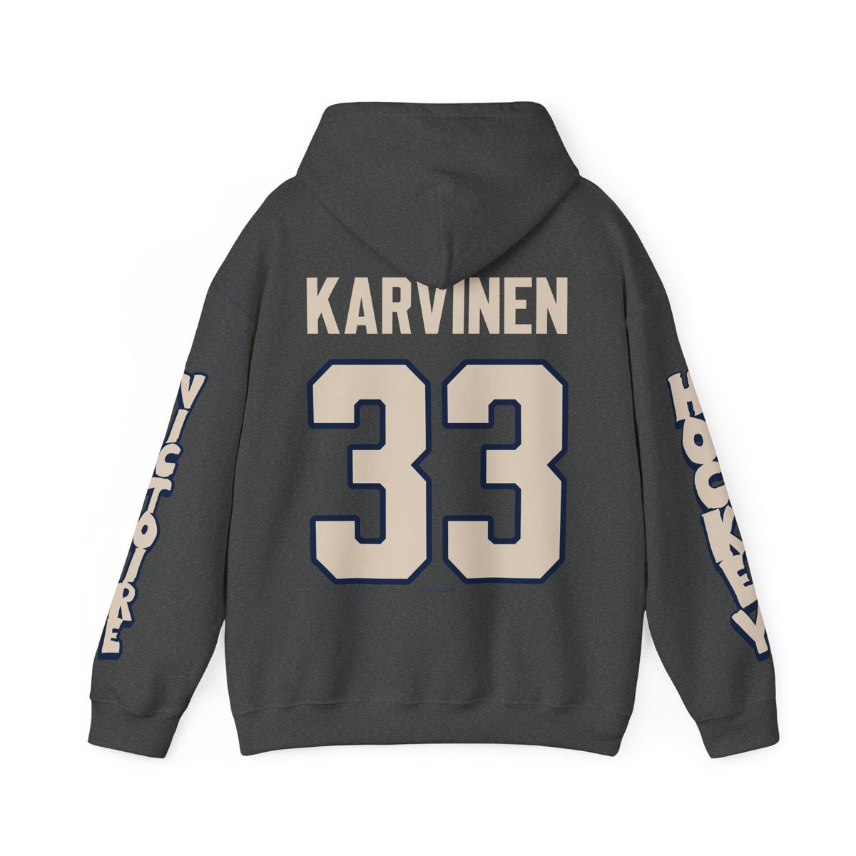 Michelle Karvinen Victoire Unisex City Hoodie in Dark Heather | Chix Sports