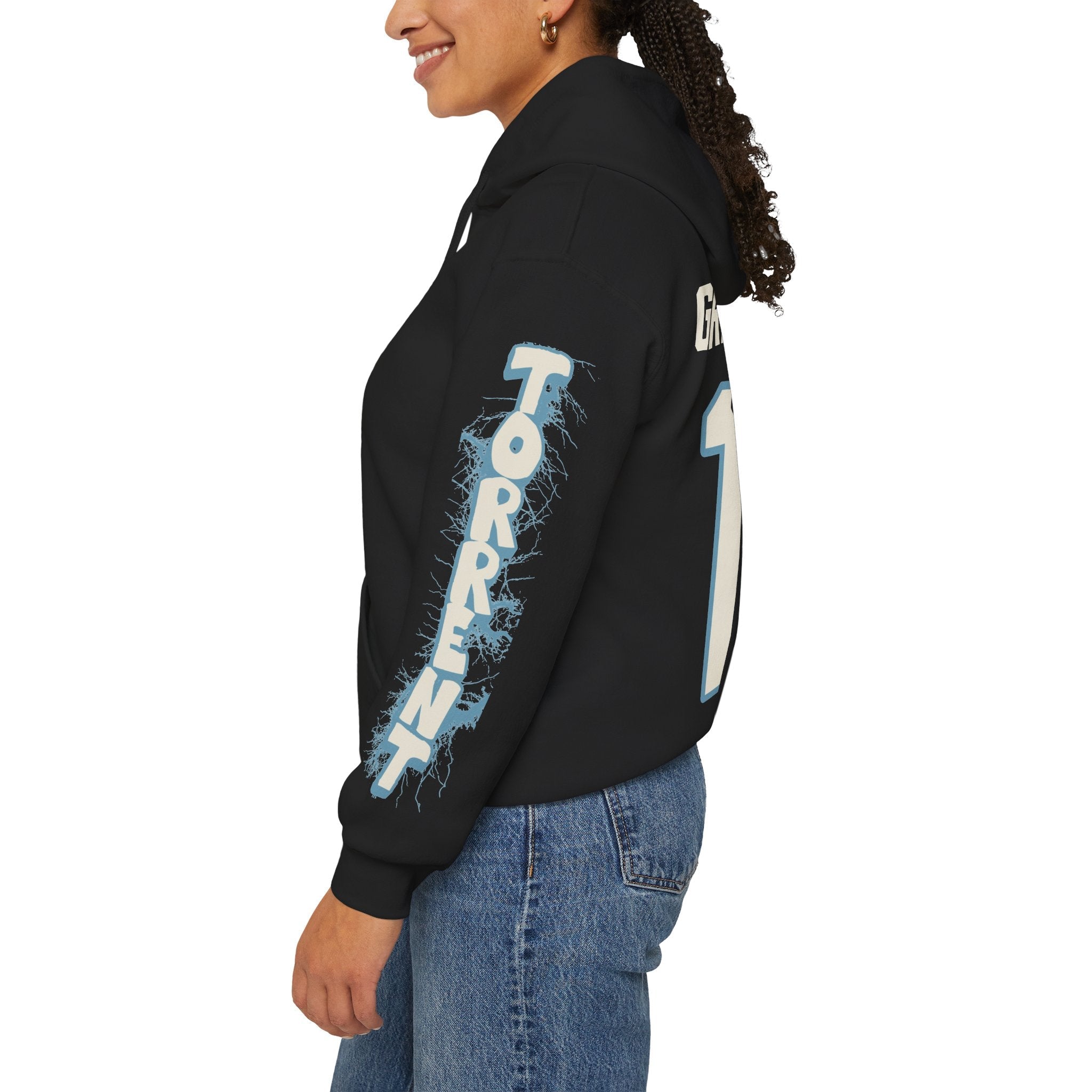 Mikyla Grant-Mentis Torrent Unisex Hoodie in Antique Sapphire | Chix Sports