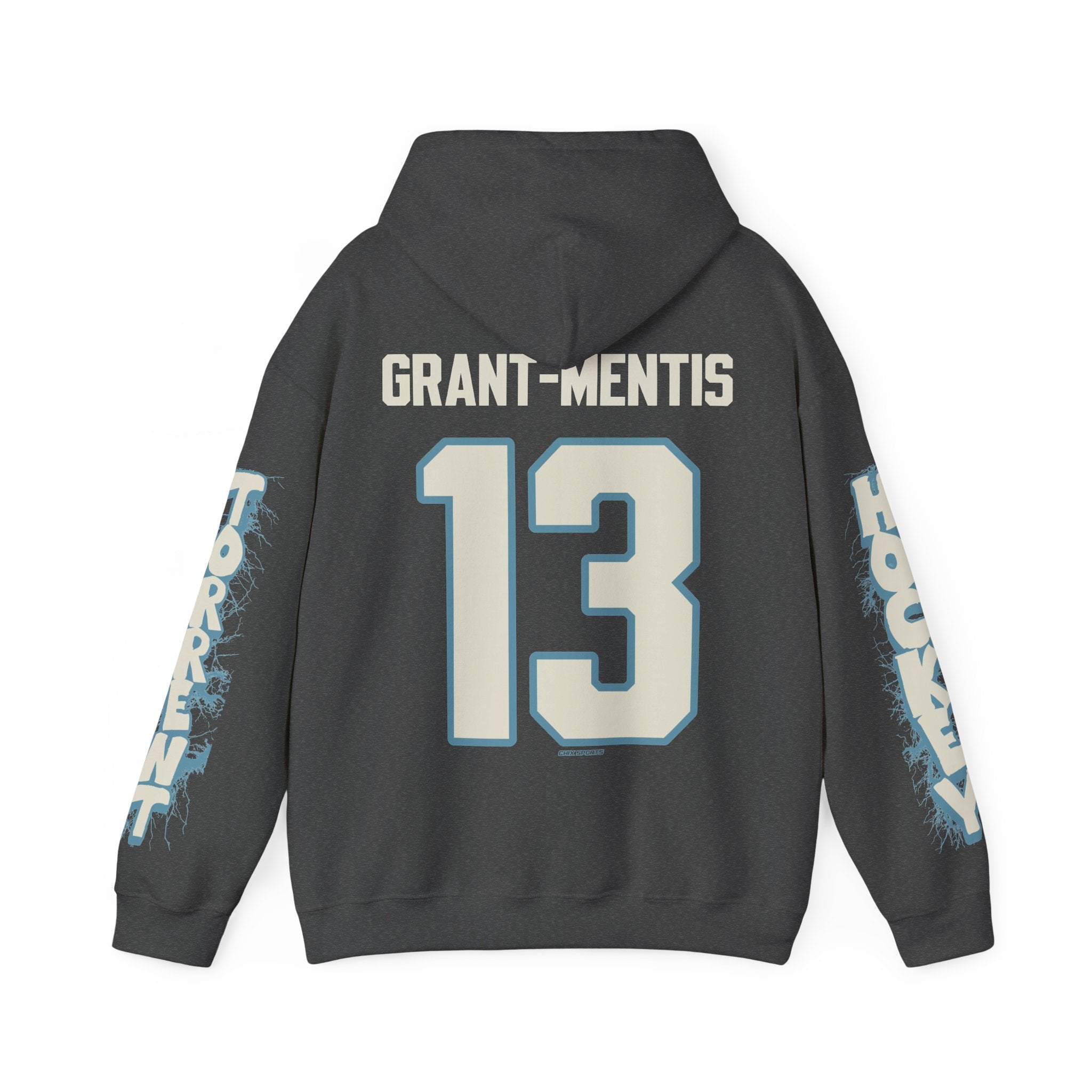 Mikyla Grant-Mentis Torrent Unisex Hoodie in Dark Heather | Chix Sports