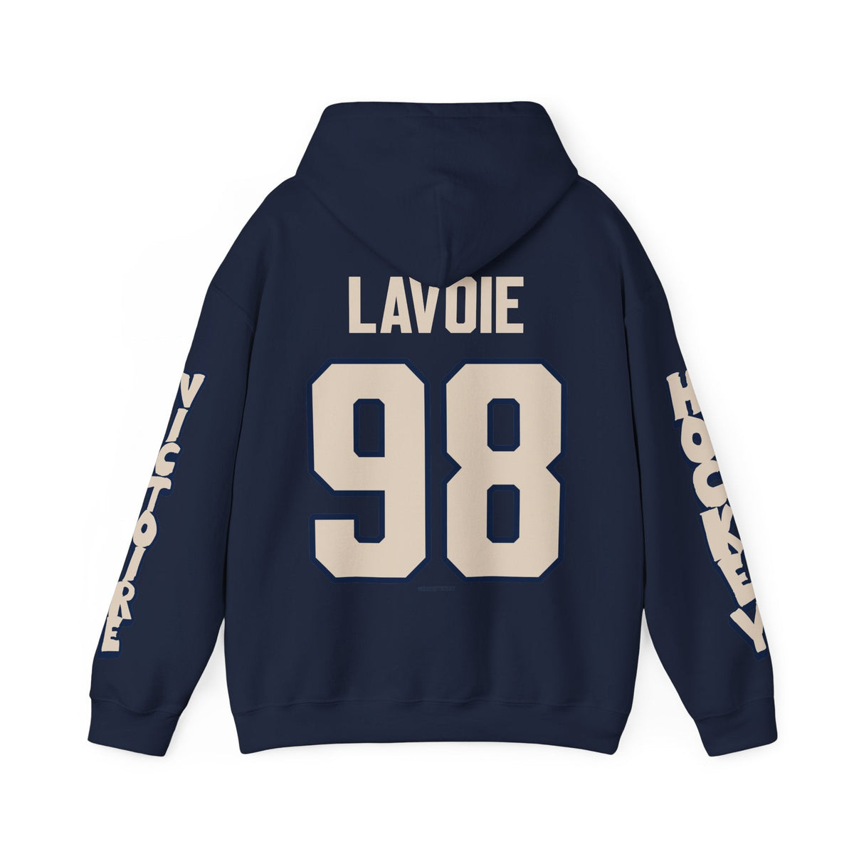 Milie Lavoie Victoire Unisex City Hoodie in Navy | Chix Sports