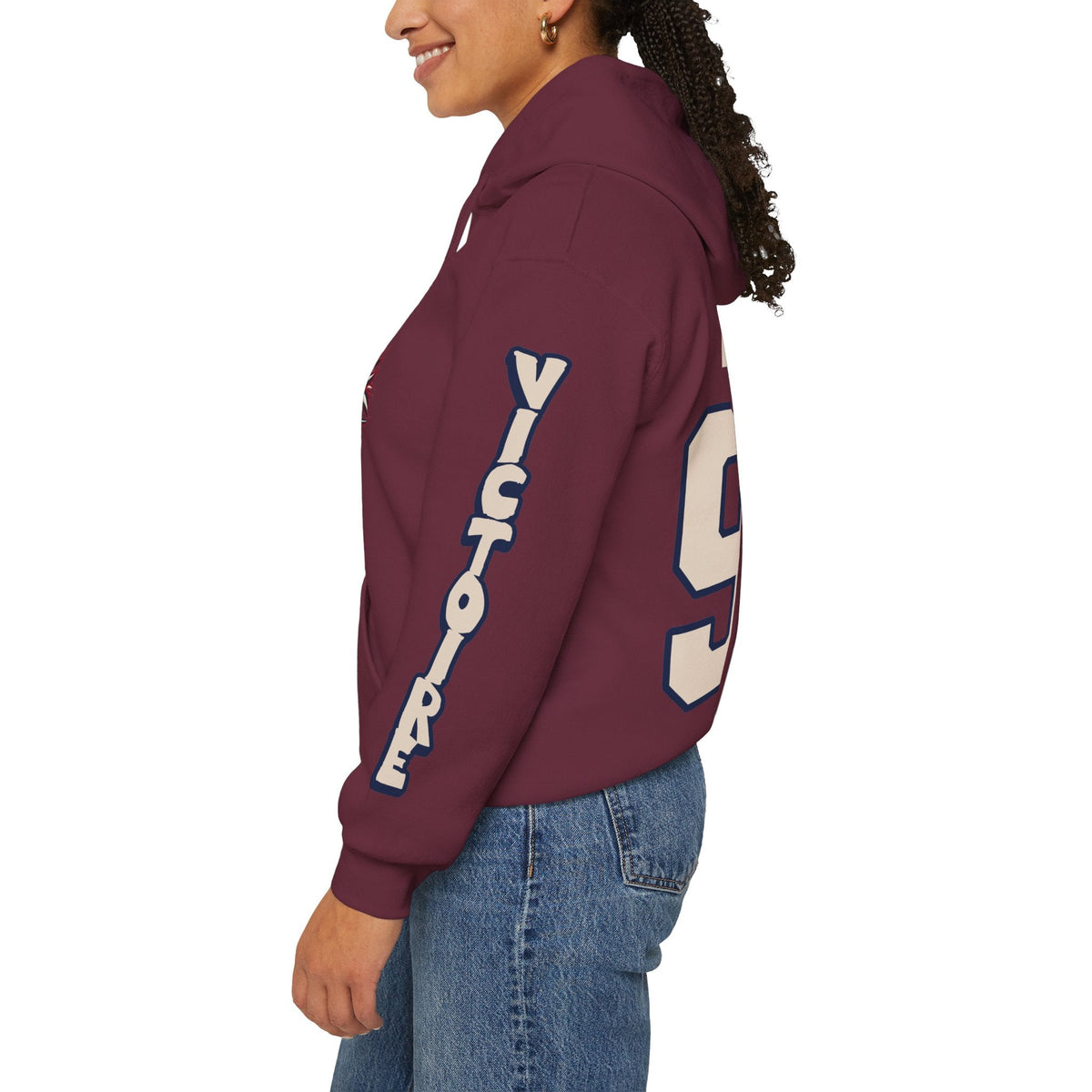 Milie Lavoie Victoire Unisex City Hoodie in Sport Grey | Chix Sports