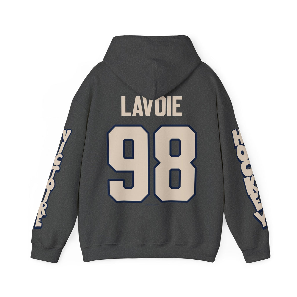 Milie Lavoie Victoire Unisex City Hoodie in Dark Heather | Chix Sports