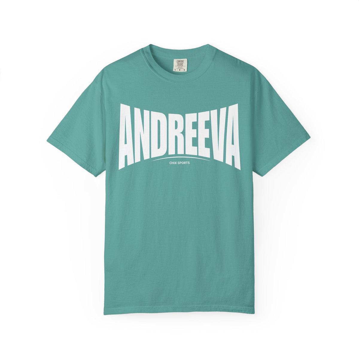 Mira Andreeva Premium Unisex Fan Shirt in Red | Chix Sports