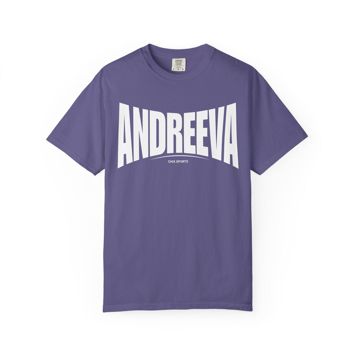 Mira Andreeva Premium Unisex Fan Shirt in Grape | Chix Sports