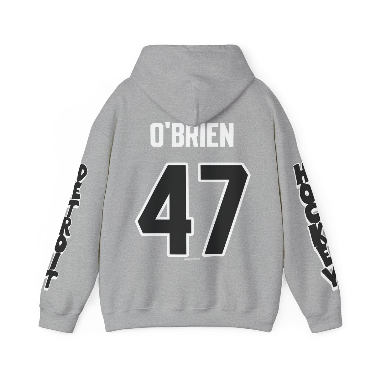 MK O'Brien Detroit Hockey Club Unisex Hoodie in Sport Grey | Chix Sports