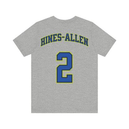 Myisha Hines - Allen Wings Unisex Jersey T-shirt | Chix Sports