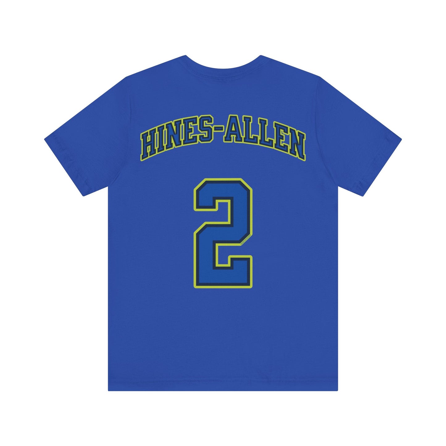 Myisha Hines - Allen Wings Unisex Jersey T-shirt | Chix Sports