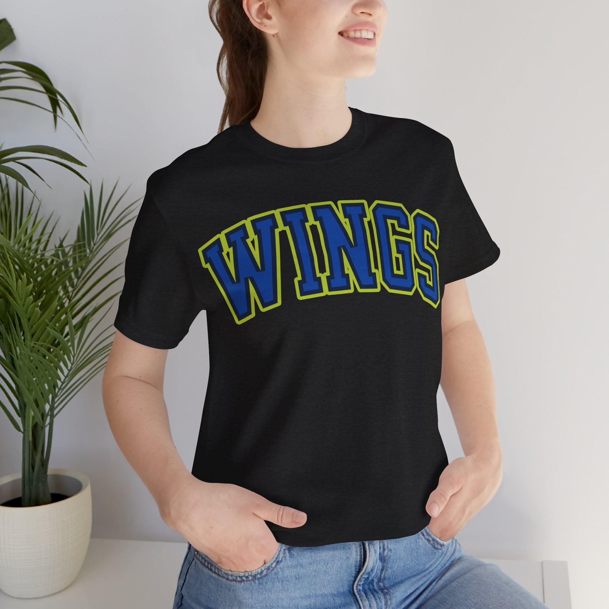 Myisha Hines - Allen Wings Unisex Jersey T-shirt | Chix Sports