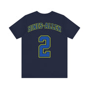 Myisha Hines - Allen Wings Unisex Jersey T-shirt | Chix Sports