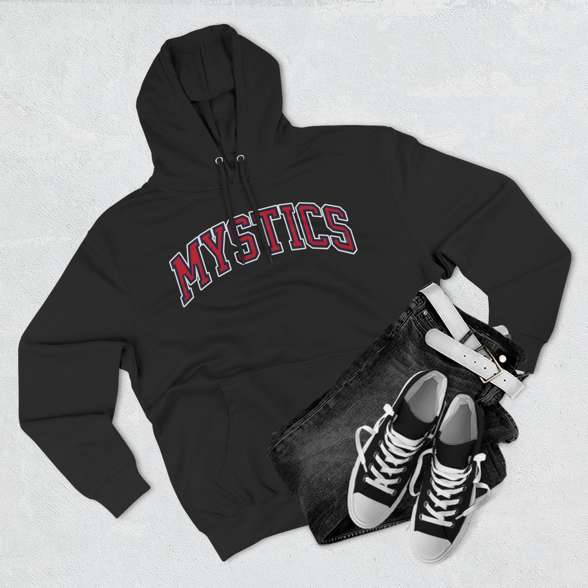 Mystics Arch Premium Basketball Hoodie | Chix Sports
