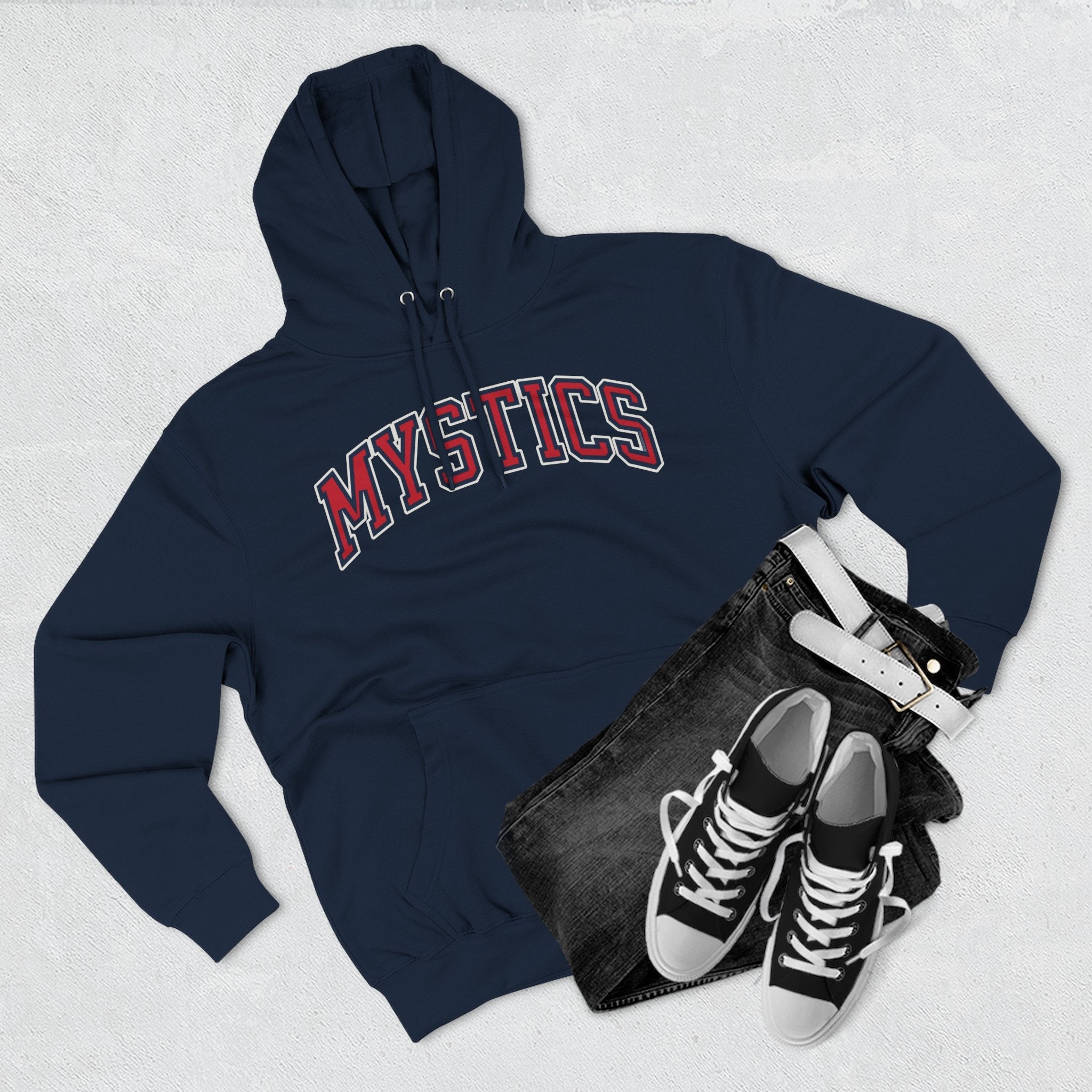 Mystics Arch Premium Basketball Hoodie | Chix Sports